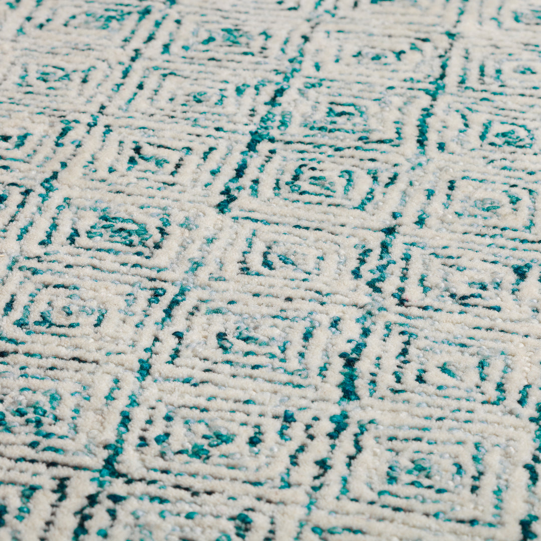 Teal ZZ1 Dalyn Zoe Area Rug