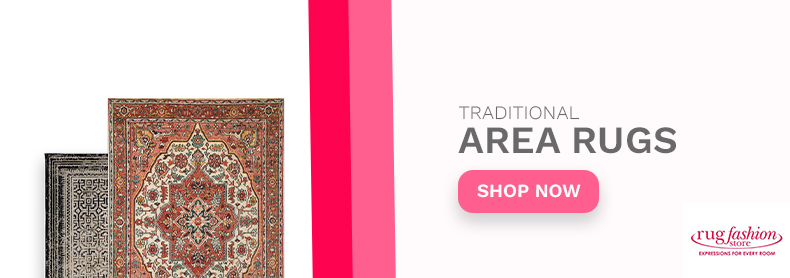 How Traditional Area Rugs Create a Rich Look in Your Living Room Web Banner